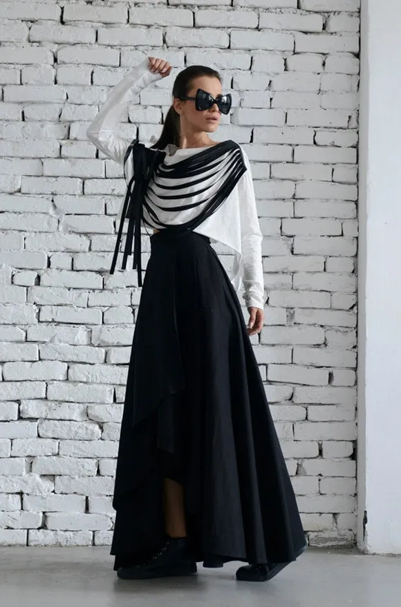 Long Asymmetrical Skirt