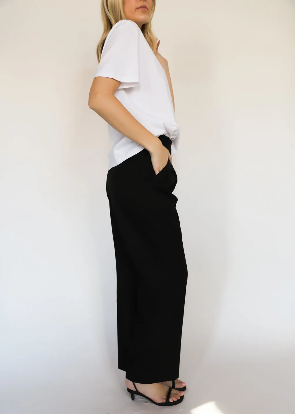 LouLou Studio Cadar Wide Leg Pants