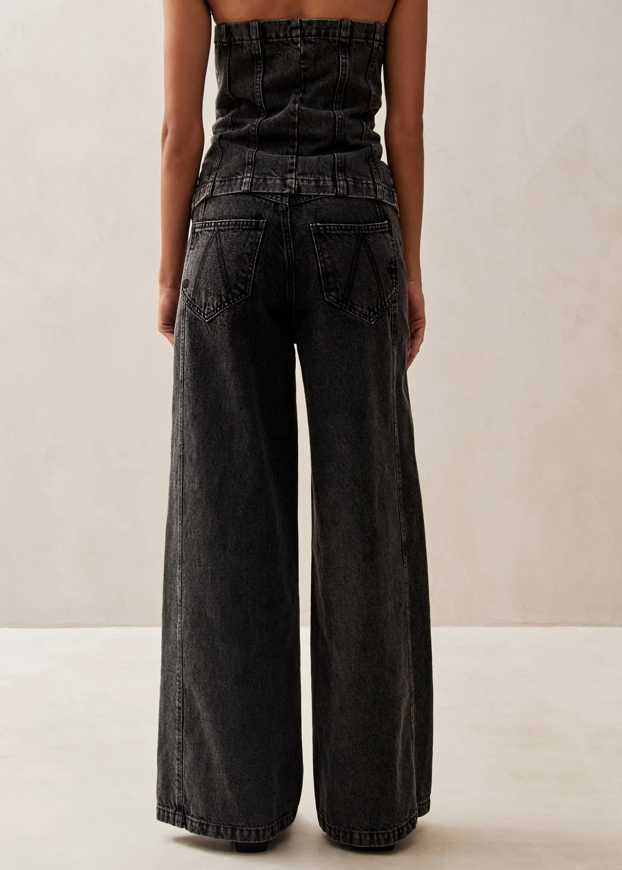 Magda Black Denim Pants