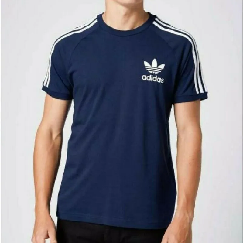 Mens Adidas Originals California Retro Essentials Crew Neck Short Sleeve T-Shirt