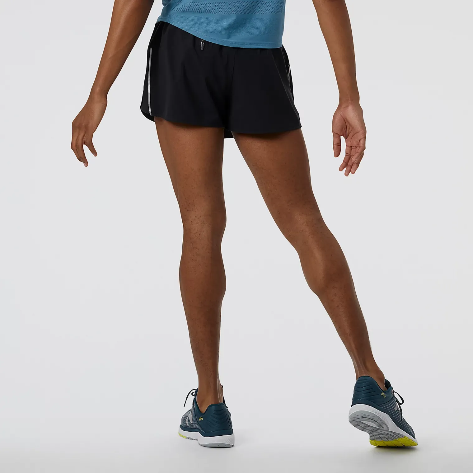 New Balance Mens Performance Impact Run 3 Split Running Shorts