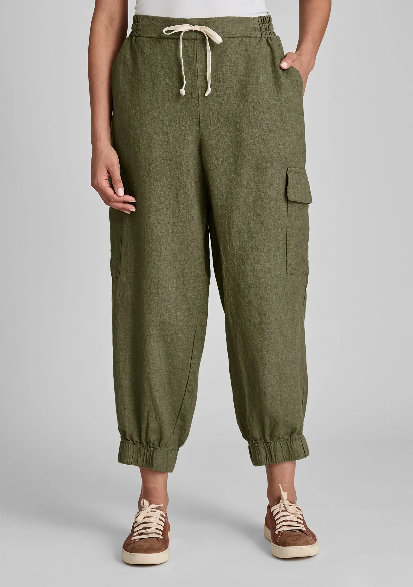 Nifty Pant - Linen Drawstring Pants