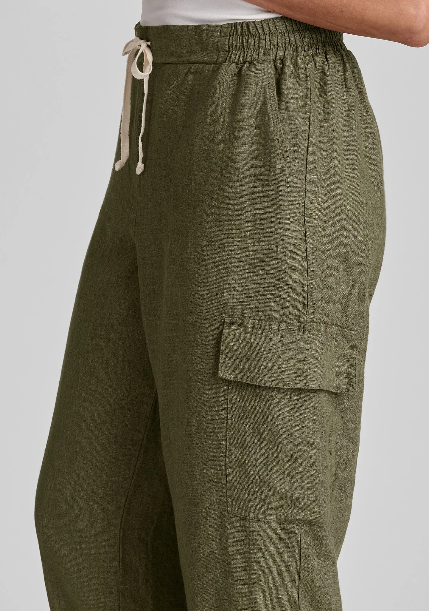 Nifty Pant - Linen Drawstring Pants