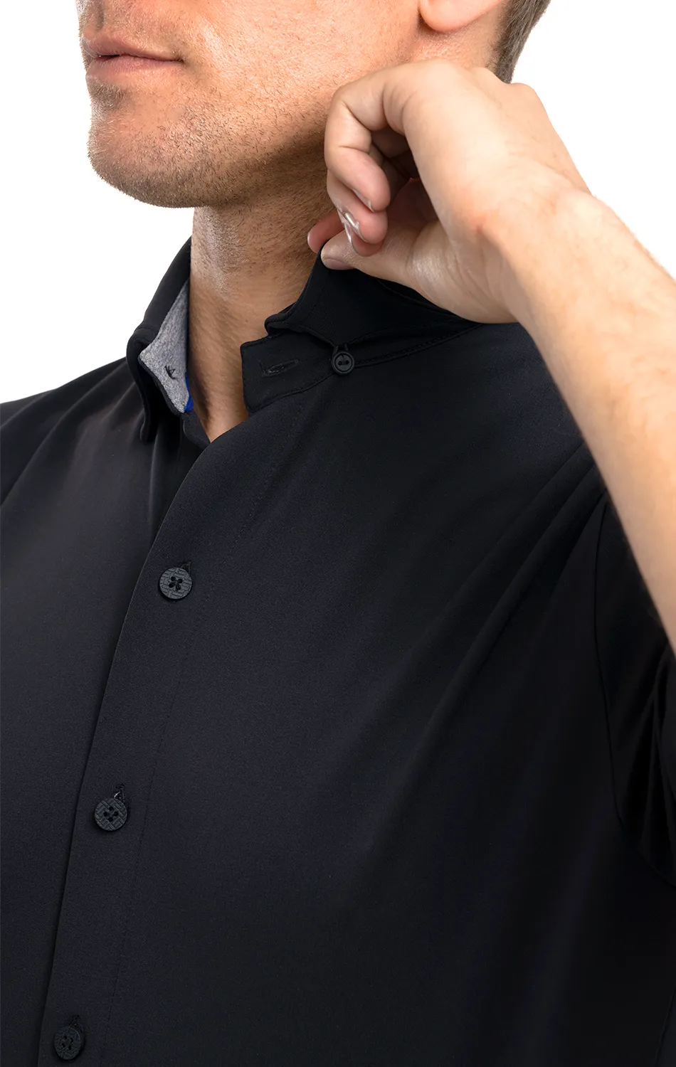 Performance Short Sleeve Button Down Polo