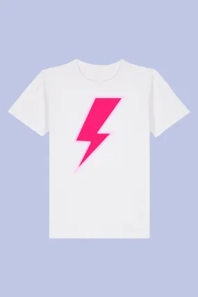 Pink Lightning Bolt T-shirt