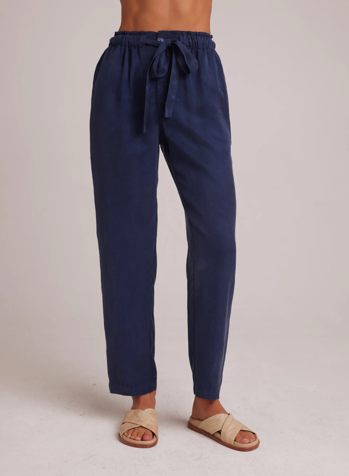 Rose Easy Trouser - Brazilian Navy