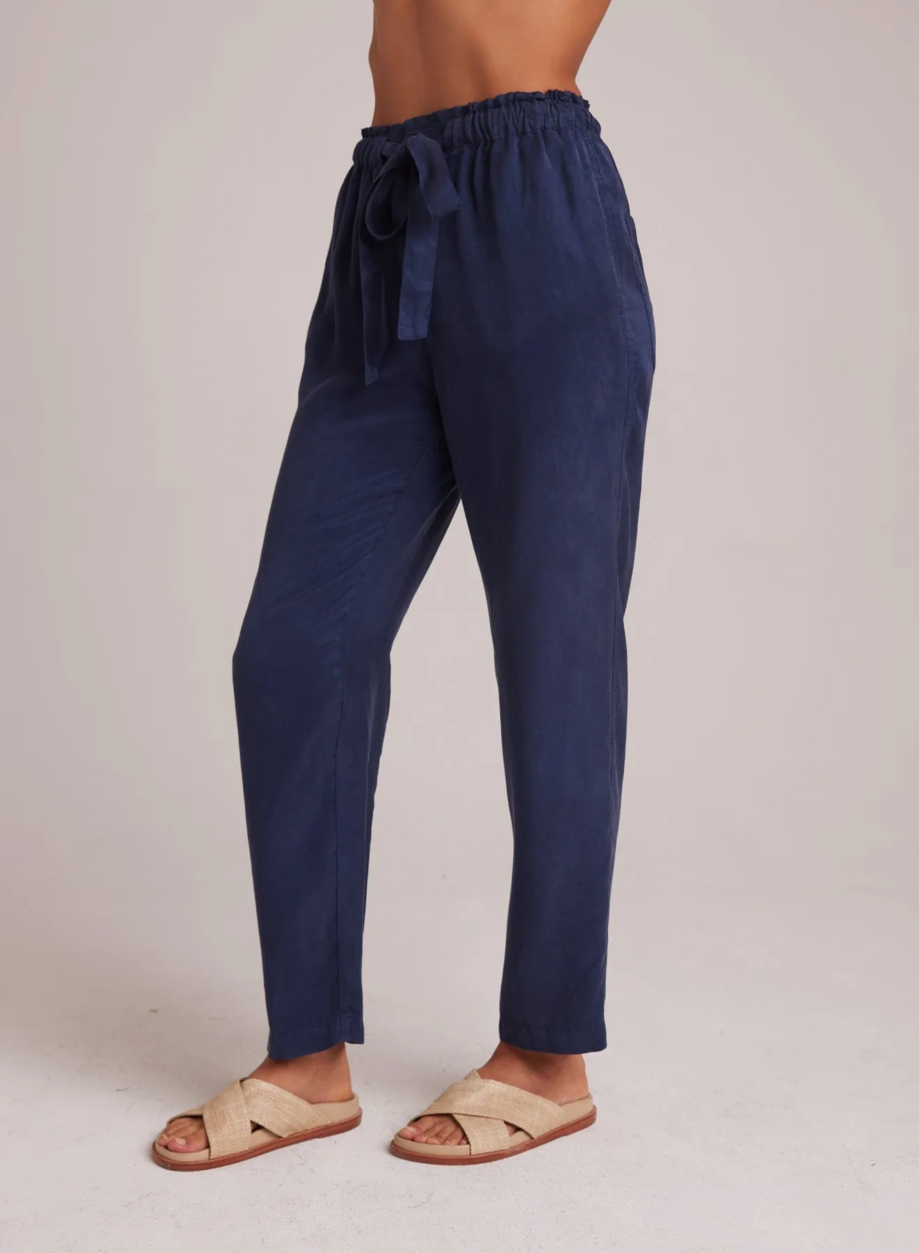 Rose Easy Trouser - Brazilian Navy