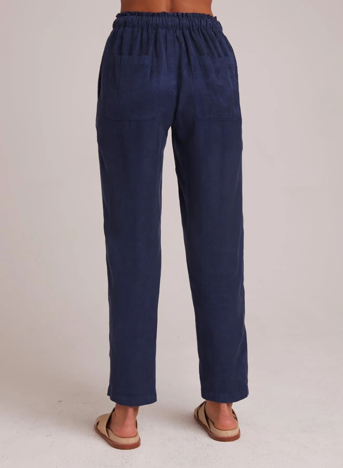 Rose Easy Trouser - Brazilian Navy