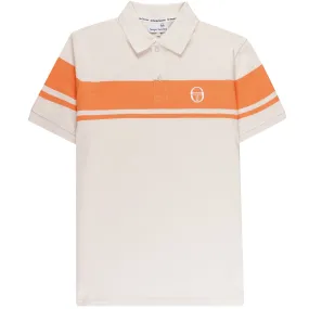 Sergio Tacchini Men's SS Young Line Polo Shirt Gardenia