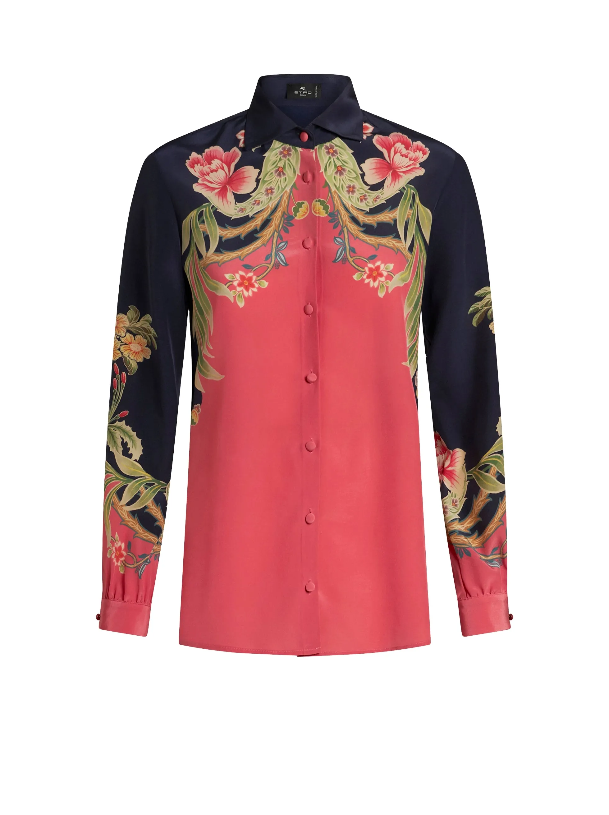 Shirt - Blue/Pink/Gold