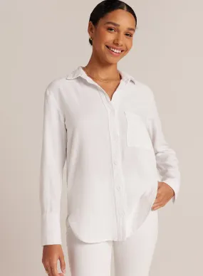 Single Pocket Shirt - White