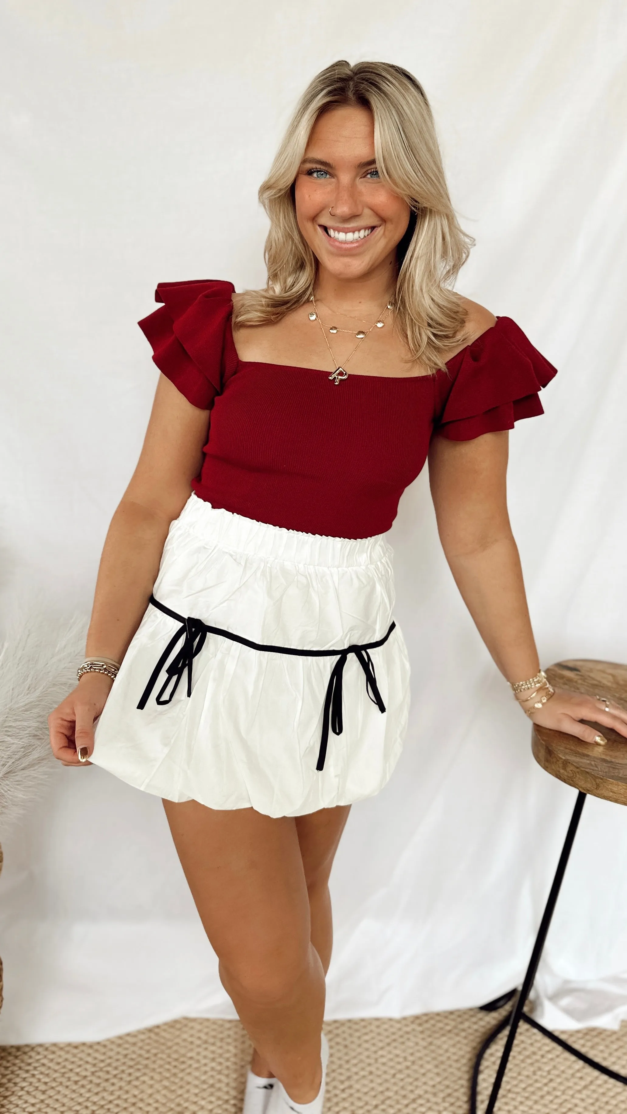 The Gameday Bubble Skirt