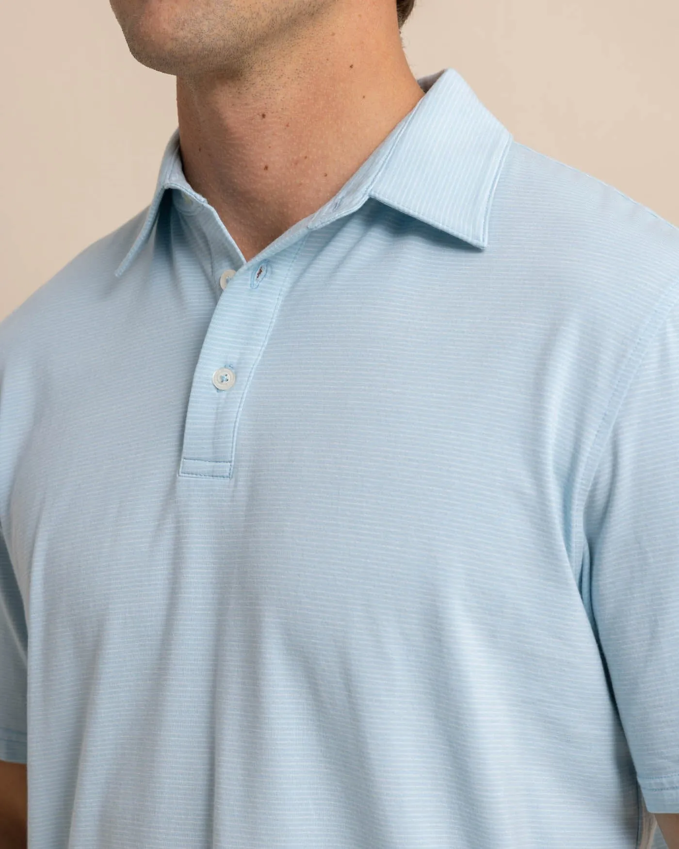 The Seaport Davenport Stripe Polo - Sale