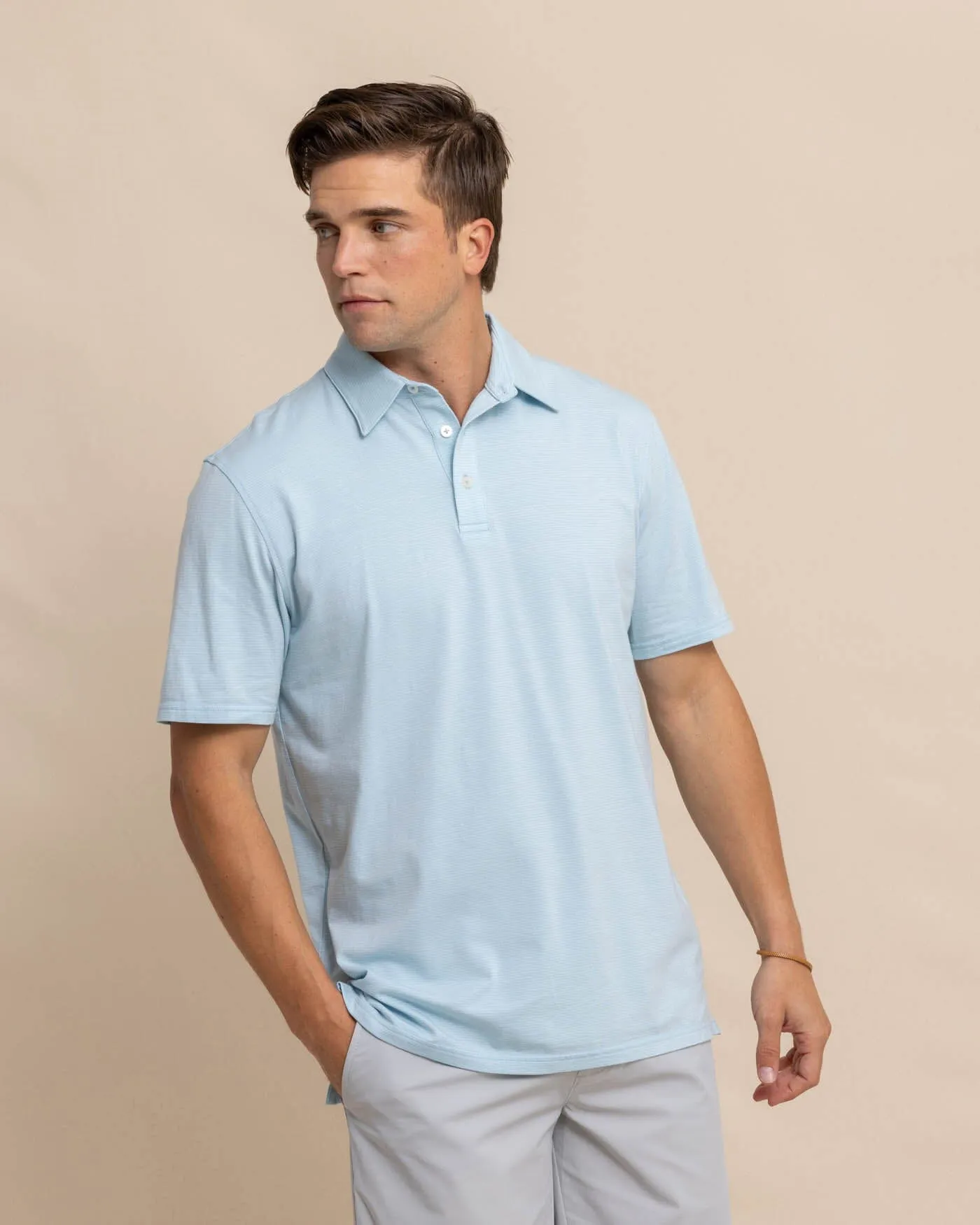 The Seaport Davenport Stripe Polo - Sale