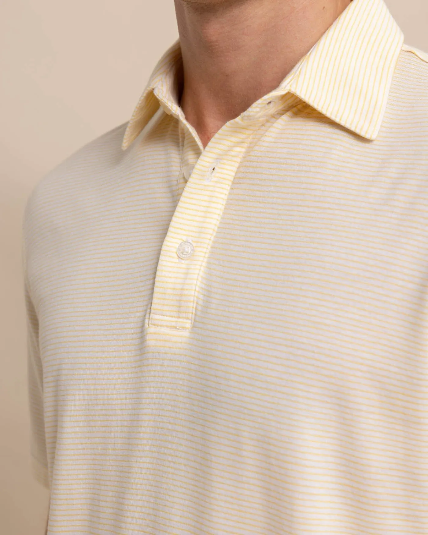 The Seaport Davenport Stripe Polo