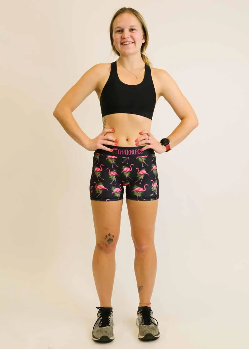 Women's Flamingo 3" Compression Shorts