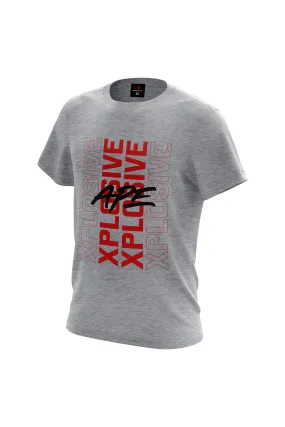 XAPE 'Scribble' Tee - Sports Grey